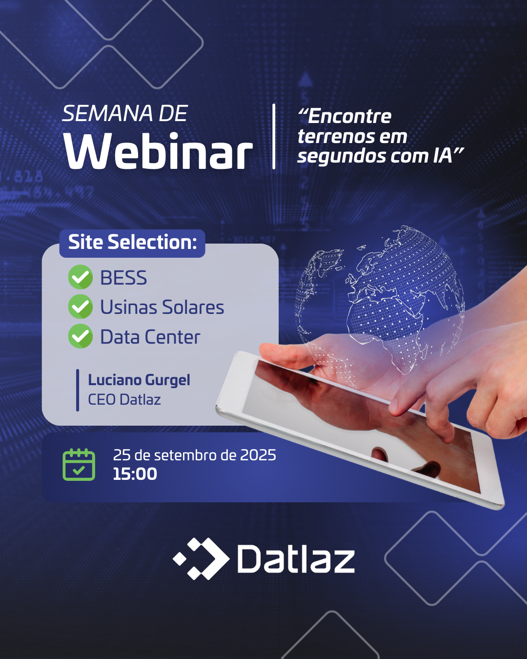 Semana de Webinar - Site Selection