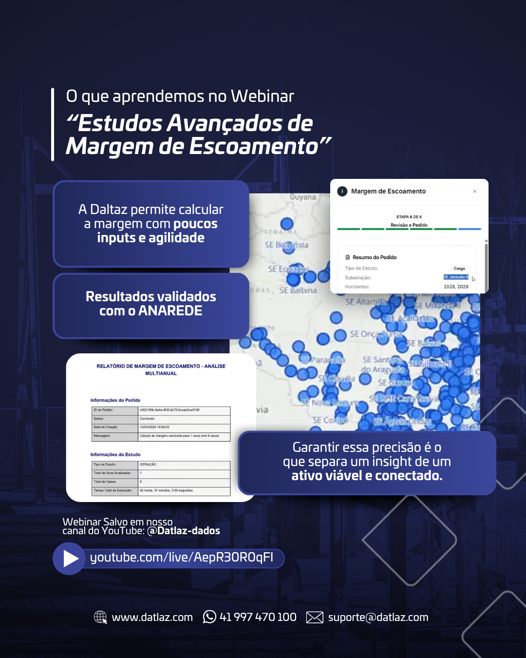 O que aprendemos com Webinar de Margem de Escoamento
